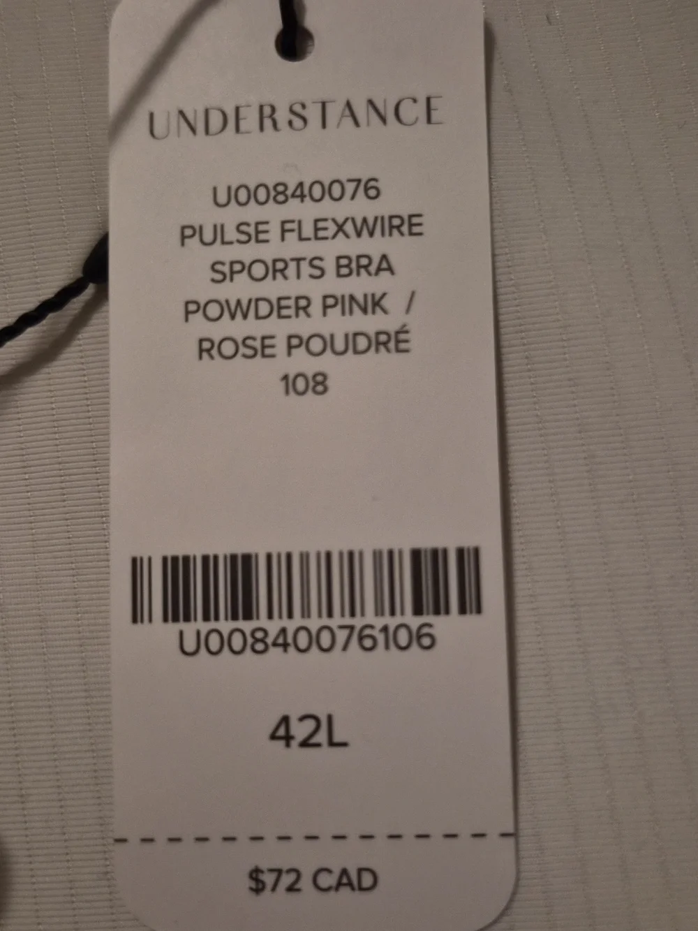 NWT Understance High Impact Sports Bra - Picture 3 of 5